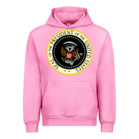 Fuchsia Pink fake seal of the president of the united states Urban Hoodie - DesigneFamous