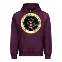 Mauve Wine fake seal of the president of the united states Urban Hoodie - DesigneFamous