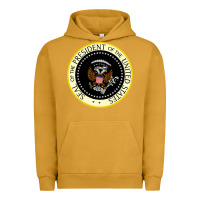 Pigment Peanut Butter fake seal of the president of the united states Urban Hoodie - DesigneFamous
