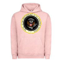 Pigment Salmon fake seal of the president of the united states Urban Hoodie - DesigneFamous