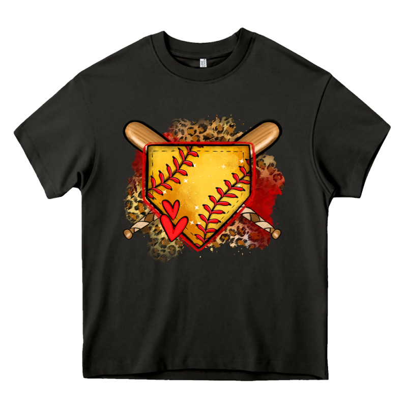 Softball Home Plate Heavy Core Tee by Jasminsmagicworld | Teevron
