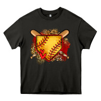 Asphalt softball home plate Heavy Core Tee - Jasminsmagicworld