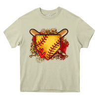 Mossy softball home plate Heavy Core Tee - Jasminsmagicworld