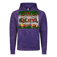 Cloud Purple Christmas Believe Vintage Hoodie - BundleAndBundleShop