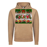 Vintage Coffee Christmas Believe Vintage Hoodie - BundleAndBundleShop