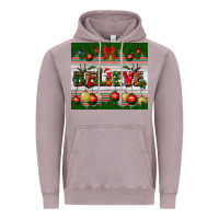 Vintage Zinc Christmas Believe Vintage Hoodie - BundleAndBundleShop