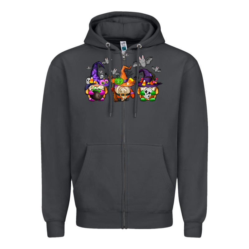 Halloween Gnomes Zipper Hoodie by AdoDesignShop | Teevron