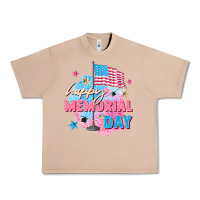 Burro Happy Memorial Day Urban Heavy Tee - FaDigitalArtStudio
