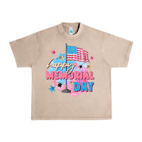 French Oak Happy Memorial Day Urban Heavy Tee - FaDigitalArtStudio