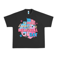 Pigment Black Happy Memorial Day Urban Heavy Tee - FaDigitalArtStudio