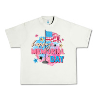 Pistachio Happy Memorial Day Urban Heavy Tee - FaDigitalArtStudio
