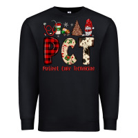 Black pct patient care technician  christmas Premium Sweatshirt - JahusDesignShop