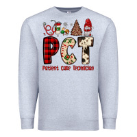 Heather Grey pct patient care technician  christmas Premium Sweatshirt - JahusDesignShop