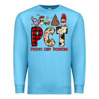 Ocean Blue pct patient care technician  christmas Premium Sweatshirt - JahusDesignShop