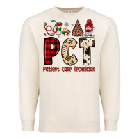 Sandshell pct patient care technician  christmas Premium Sweatshirt - JahusDesignShop