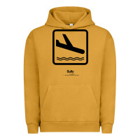 Pigment Peanut Butter sully movie silhouette Urban Hoodie - DesigneFamous