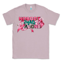 Lilac nobody fights alone cancer awareness Classic Tee - CowGirlArtShop