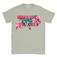 Matcha nobody fights alone cancer awareness Classic Tee - CowGirlArtShop