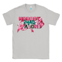 Moon Dust nobody fights alone cancer awareness Classic Tee - CowGirlArtShop