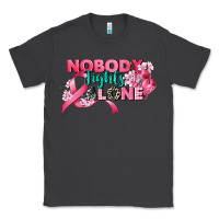 Smoke nobody fights alone cancer awareness Classic Tee - CowGirlArtShop