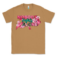 Toasted Coconut nobody fights alone cancer awareness Classic Tee - CowGirlArtShop