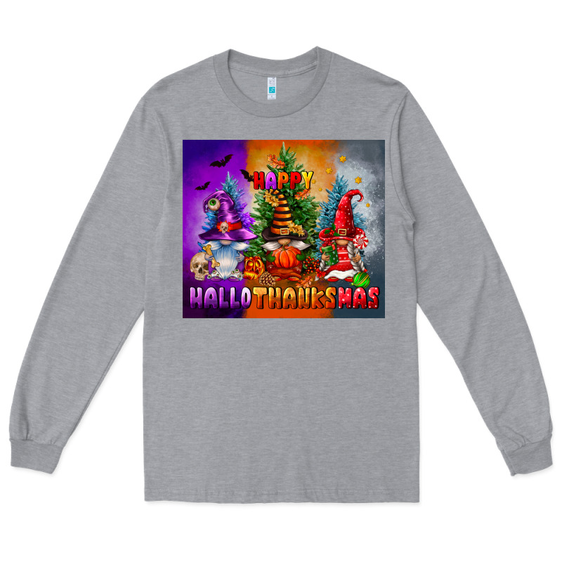 Happy Hallothanksmas Long Sleeve Tee by FaDigitalArtStudio | Teevron
