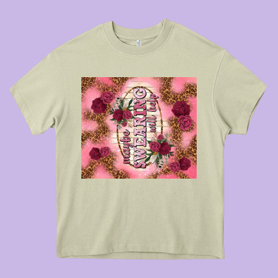 Maybe Swearing Will Help Heavy Core Tee Designed By Tumblerdesignbyshophia