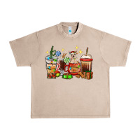 French Oak Christmas coffee cups with Chihuahua Urban Heavy Tee - RanaPortraitStore