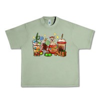 Oil Green Christmas coffee cups with Chihuahua Urban Heavy Tee - RanaPortraitStore