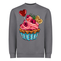 Storm valentines day cupcake Heavyweight Sweatshirt - AdoDesignShop