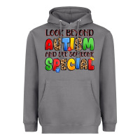 Storm look beyond autism and see someone special Heavyweight Hoodie - JahusDesignShop