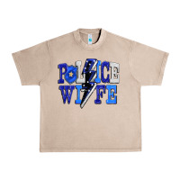 French Oak Police wife Urban Heavy Tee - FaDigitalArtStudio