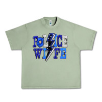 Oil Green Police wife Urban Heavy Tee - FaDigitalArtStudio