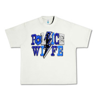 Pistachio Police wife Urban Heavy Tee - FaDigitalArtStudio