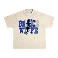 Sandshell Police wife Urban Heavy Tee - FaDigitalArtStudio