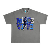 Tornado Police wife Urban Heavy Tee - FaDigitalArtStudio