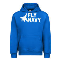 Cobalt fly navy Urban Hoodie - DesigneFamous