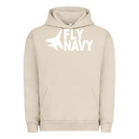 Pigment French Oak fly navy Urban Hoodie - DesigneFamous