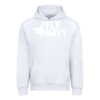 White fly navy Urban Hoodie - DesigneFamous