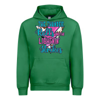 Emerald The Thunder Rolls And The Lıghtnıng Strikes Urban Hoodie - JahusDesignShop