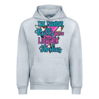 Heather Grey The Thunder Rolls And The Lıghtnıng Strikes Urban Hoodie - JahusDesignShop