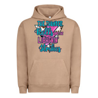 Pigment Burro The Thunder Rolls And The Lıghtnıng Strikes Urban Hoodie - JahusDesignShop