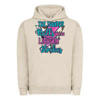 Pigment French Oak The Thunder Rolls And The Lıghtnıng Strikes Urban Hoodie - JahusDesignShop