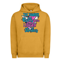 Pigment Peanut Butter The Thunder Rolls And The Lıghtnıng Strikes Urban Hoodie - JahusDesignShop