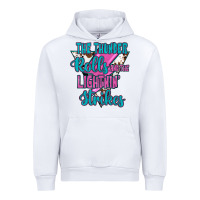 White The Thunder Rolls And The Lıghtnıng Strikes Urban Hoodie - JahusDesignShop