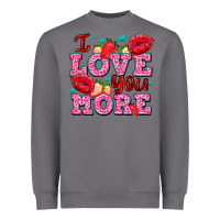 Storm i love you more with lips and strawberry Heavyweight Sweatshirt - AdoDesignShop