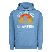 Pigment Pebble Blue hide and seek champion Urban Hoodie - DesigneFamous