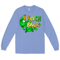 Colony Blue i pinch back with crab Long Sleeve Tee - FaDigitalArtStudio