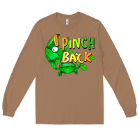 Toasted Coconut i pinch back with crab Long Sleeve Tee - FaDigitalArtStudio