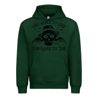 Forest Green hunter s thompson  fear and loathing in las vegas rare to die Urban Hoodie - DesigneFamous